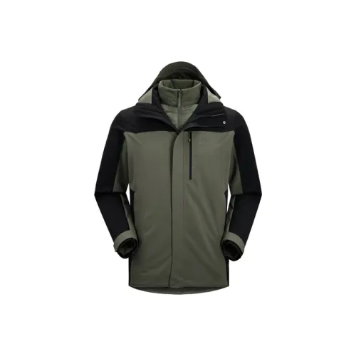 KAILAS Waterproof And Windproof To Keep Warm 3 in 1 Windbreaker Coats Men's