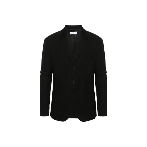 OFF WHITE OW EMB DRYWO ARMBAND SLIM JKT BLACK BLAC