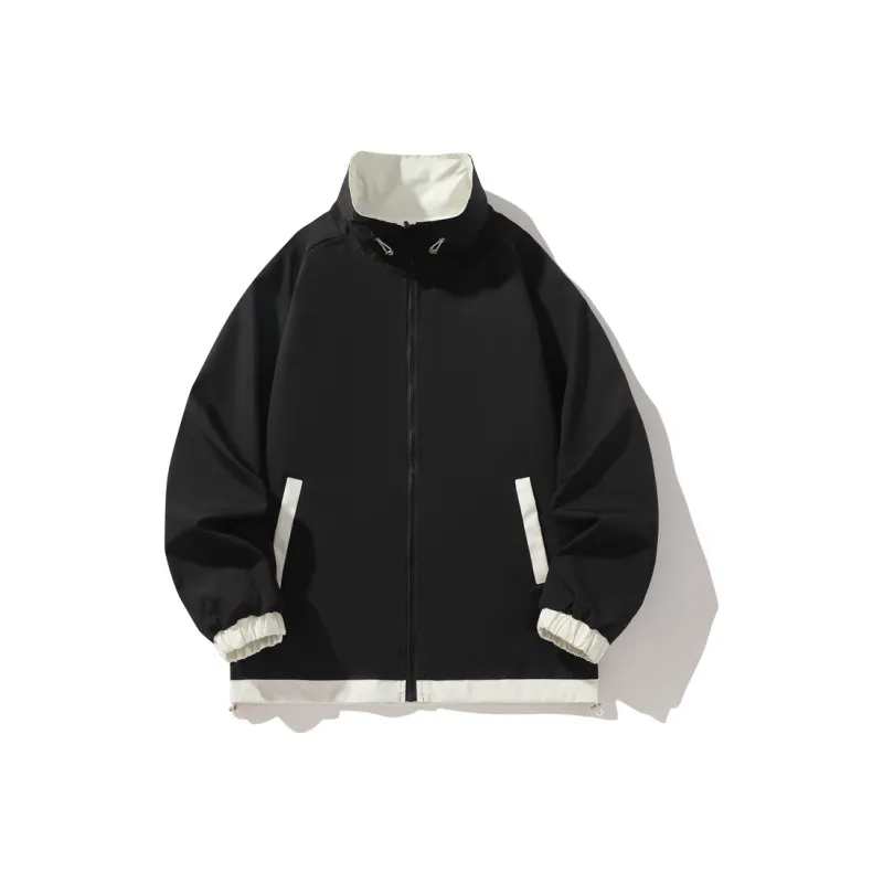 Yalu Jackets Coats Unisex Black-0