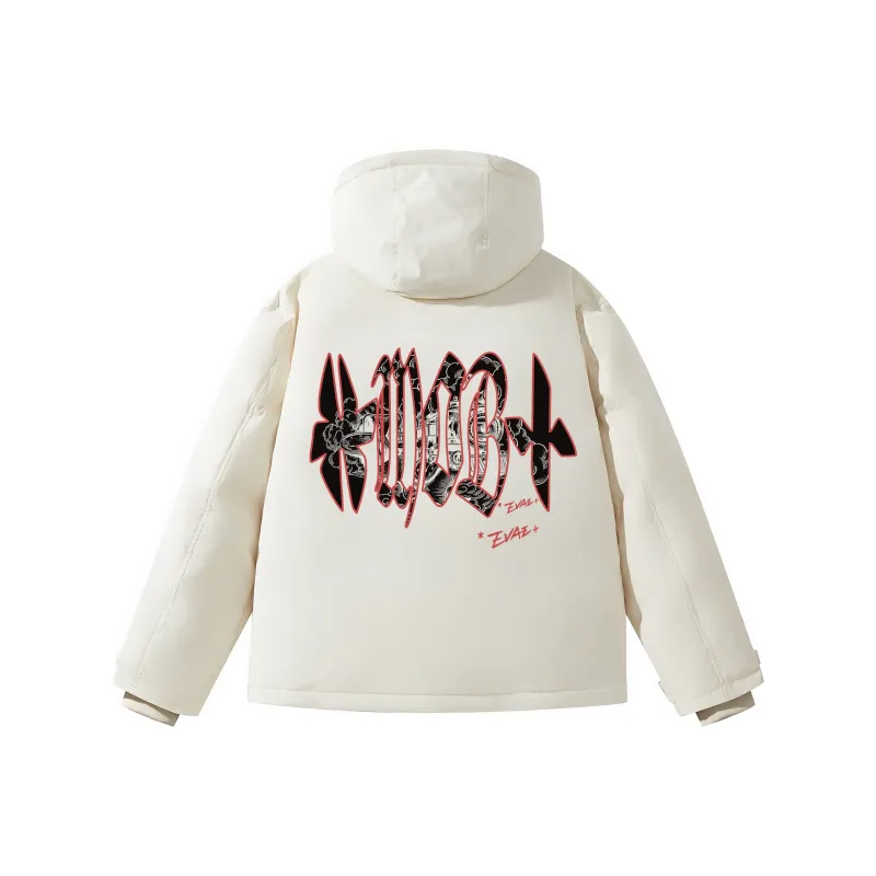 *EVAE+MOB Dreadlocks Series Down Jacket Unisex-5