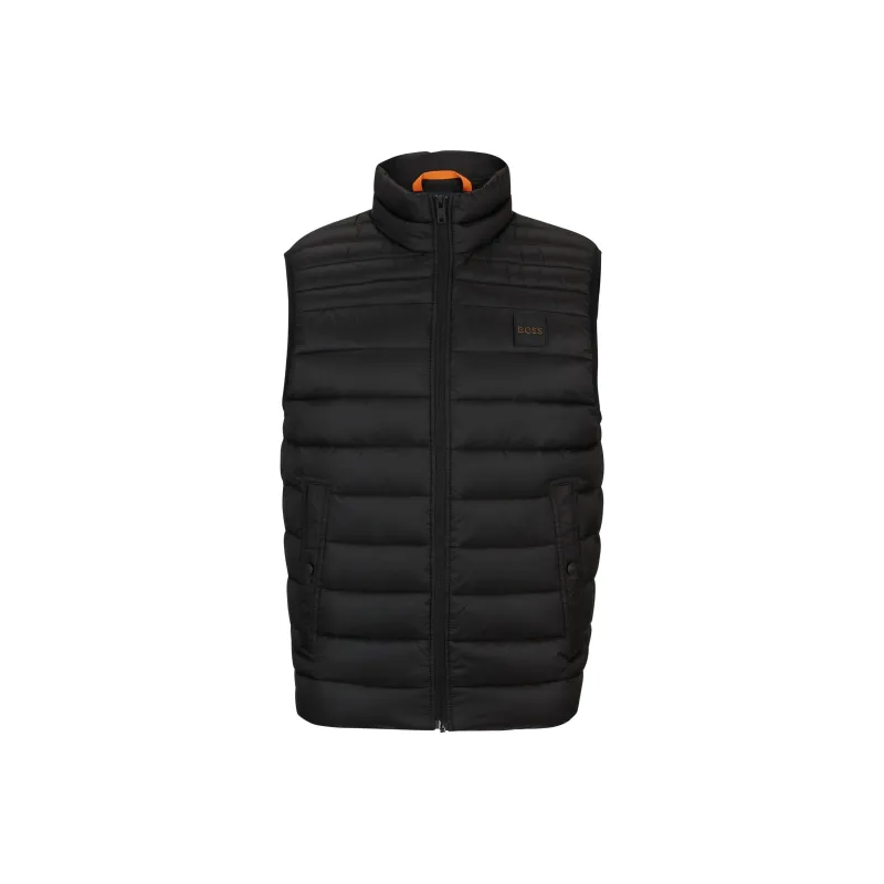 HUGO BOSS Water Repellent Quilted Slim Fit Gilet-0