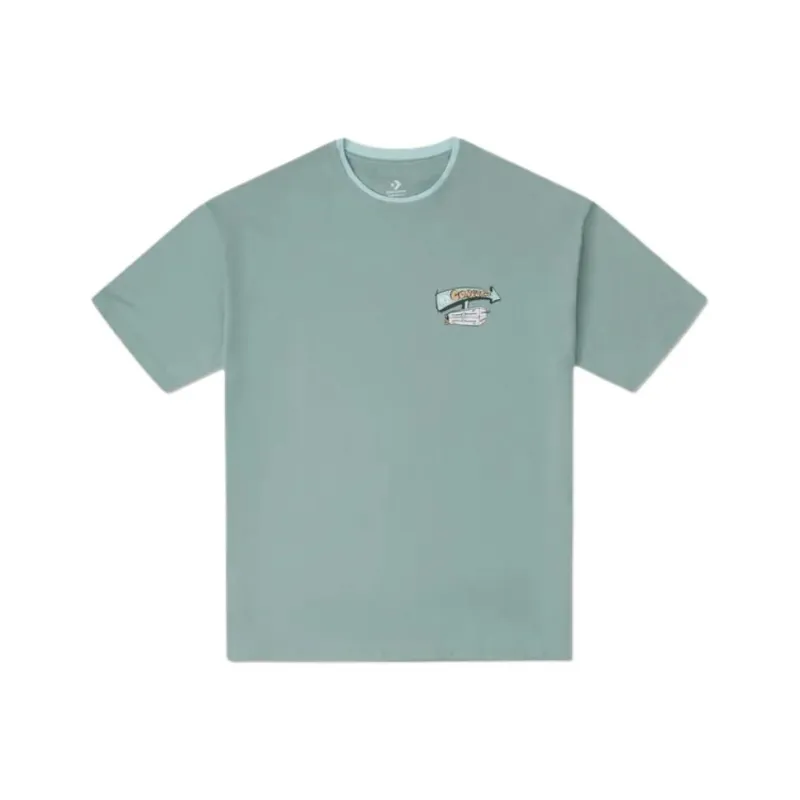 Converse T Shirts Men Green-0