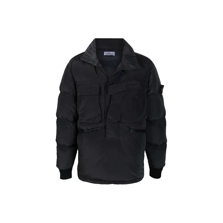 STONE ISLAND Down Jacket Men's Anthracite-0