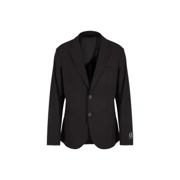 ARMANI EXCHANGEAE SS24 Business Suits Coats Men's Black