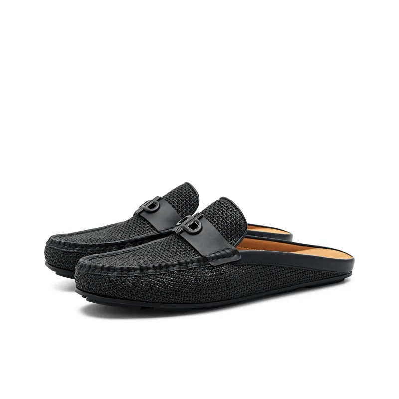 PEDRO Icon Series Composite Sole Closed Toe Slippers Men's Black-7
