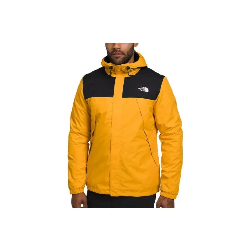 THE NORTH FACE Waterproof And Breathable Windbreaker Jacket Men's Yellow