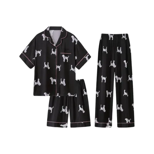 Nodos Shield Pajama Set Women's Black