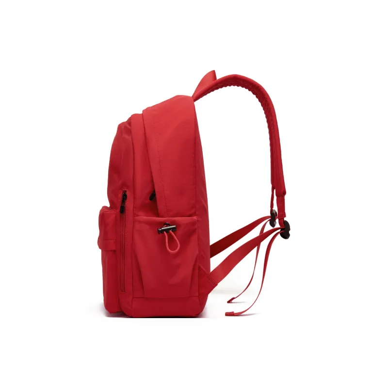 Lee Fabric Business Travel Backpack Unisex Preppy Red-2