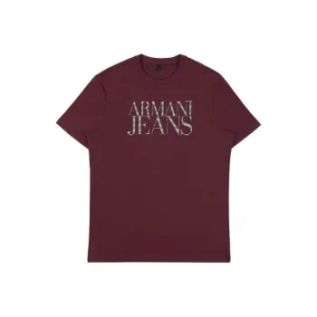 ARMANI JEANS T-Shirts Men Red