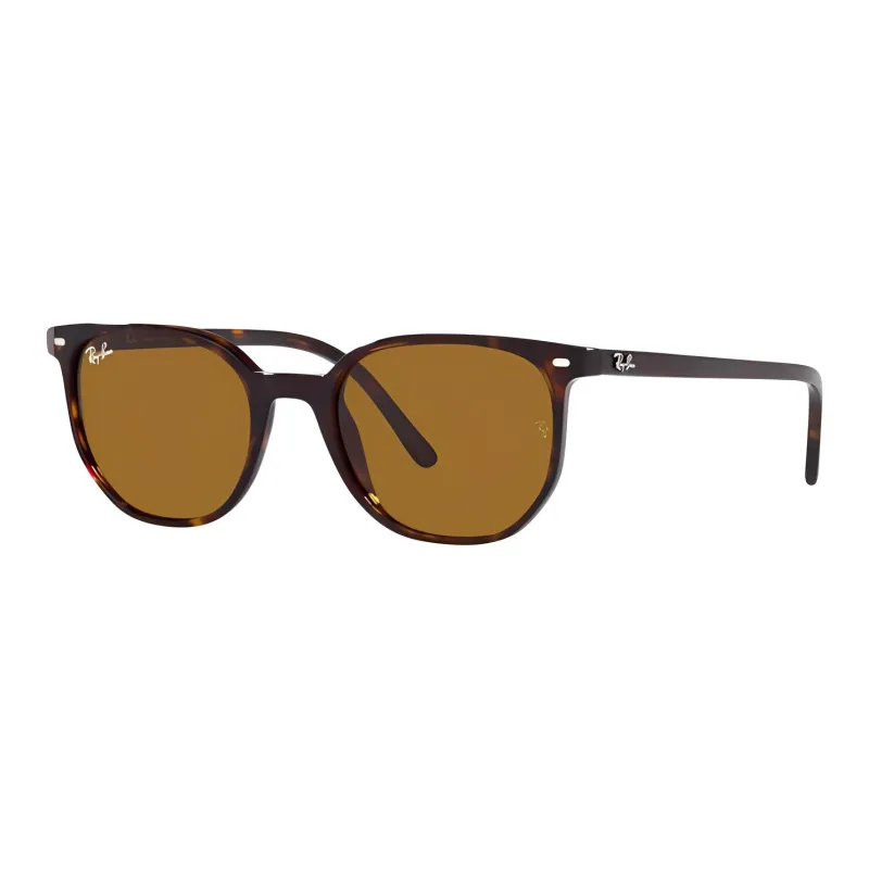 RayBan Plastic Square Sunglasses Unisex Tortoiseshell-0