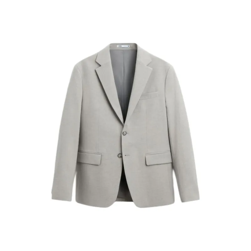 ZARA Business Suits Men Beige-0