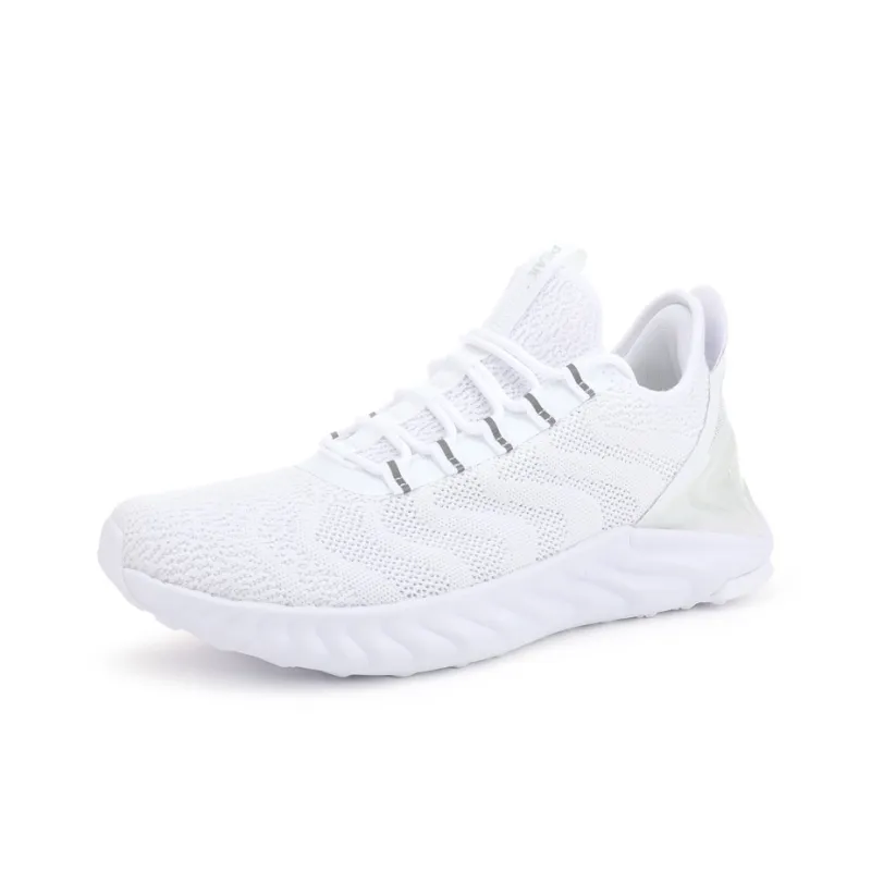 PEAK Tai Ji1.0 Cushioning, Slip Resistant, And Abrasion Resistant Low Top Running Shoes Men's White-2