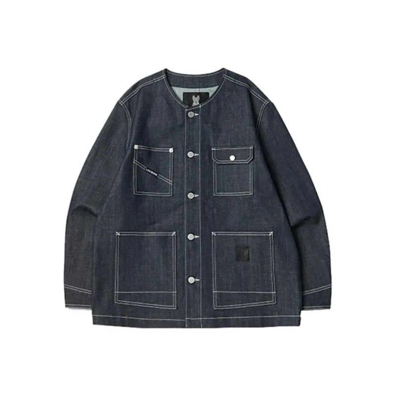 LIFEWORK HIDEAWAY Denim Jacket Men's Denim Blue-0