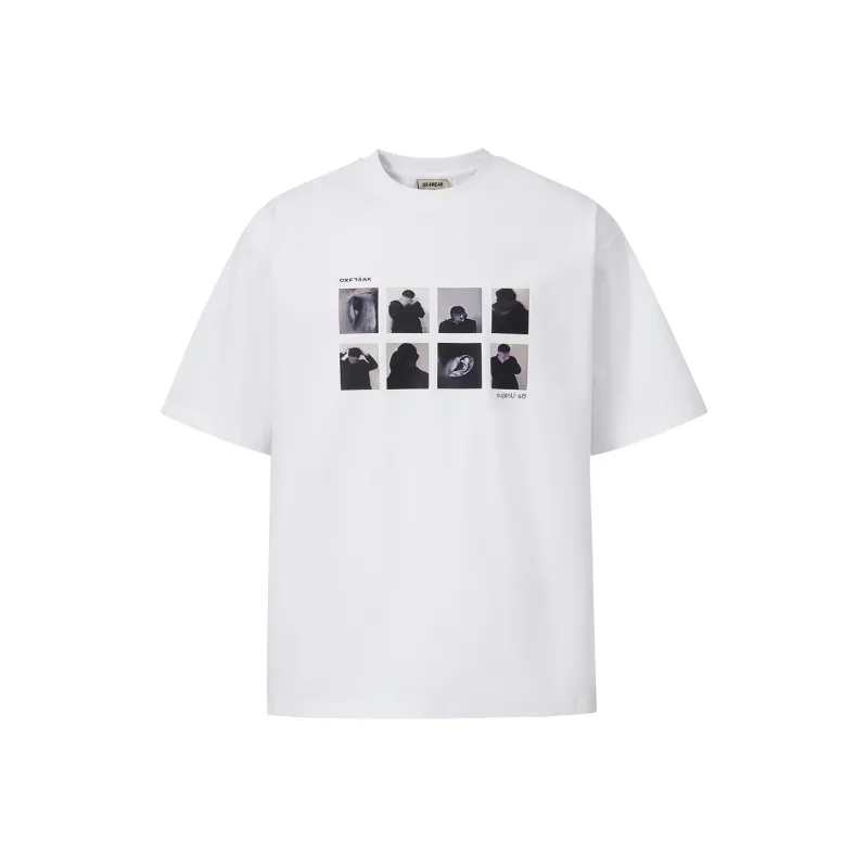 OX FREAK T Shirts Unisex White-0