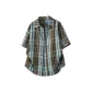 Blue Brown Plaid