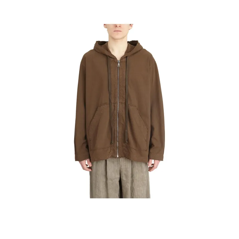UMA WANG Zipped Hoodie-0