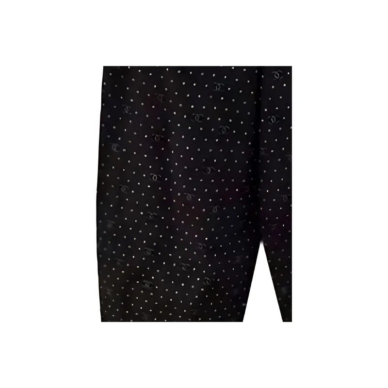 CHANEL Jeans Women's Black-1