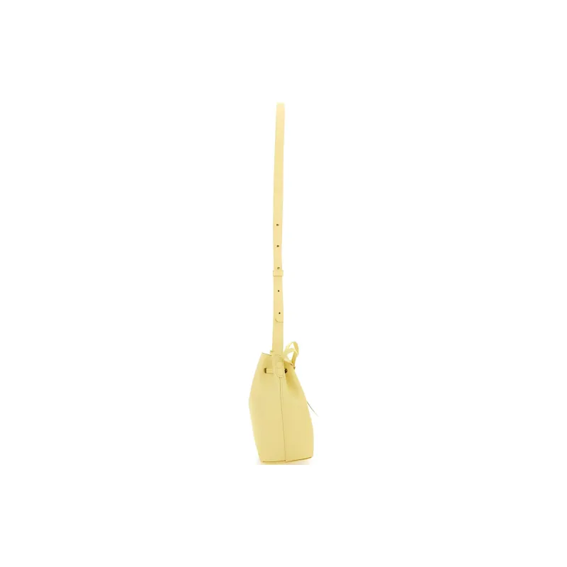 MANSUR GAVRIEL Logo Stamp Mini Bucket Bag-1