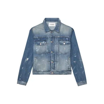 FRAME SS24 Denim Jacket Men's Blue