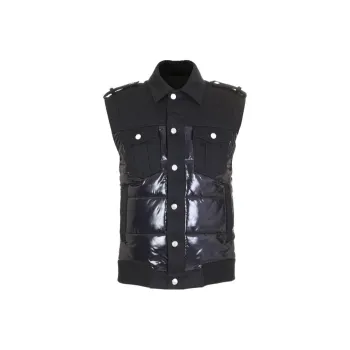 BALMAIN Vests Men Black