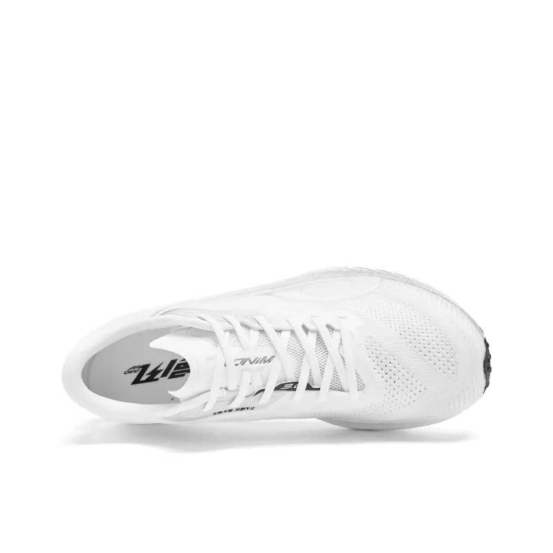 QIAODAN Strong Wind 3.0 PRO Running Shoes Men Low Top Jordan White Silver-1