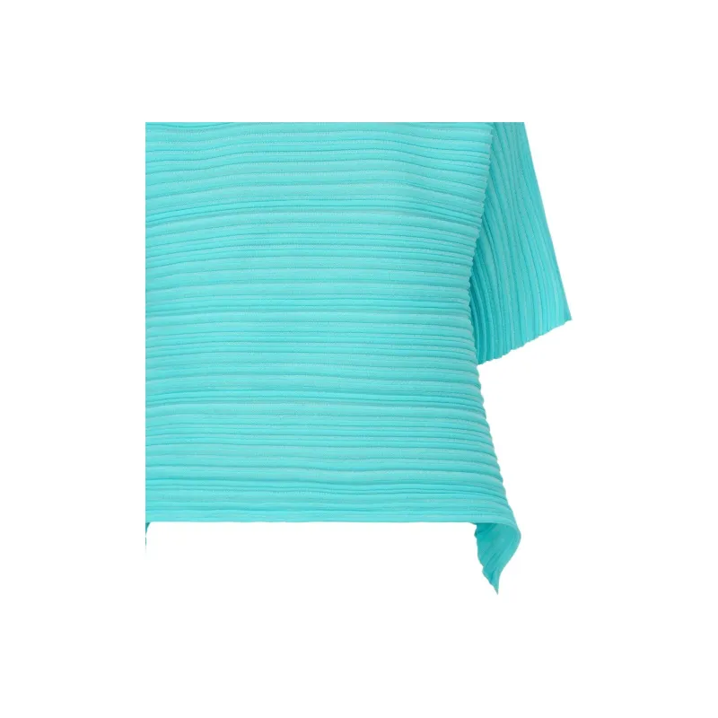 PLEATS PLEASE ISSEY MIYAKE SS25 Knitwear Women's Aqua Blue-2