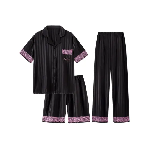 Nodos Shield Pajama Set Women's Black