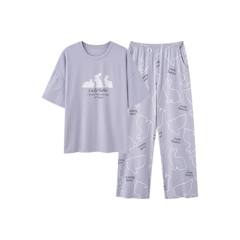 GOSO Pajama Set Women's Light Lavender-0