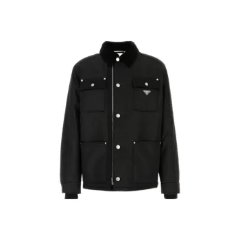PRADA Jackets Coats Men's Black