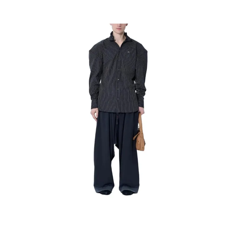 Vivienne Westwood SS25 Shirt Men's Midnight Blue-0