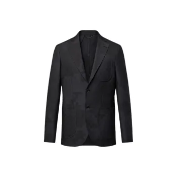 LOUIS VUITTON Silk And Wool Blend Napolitana Jacket