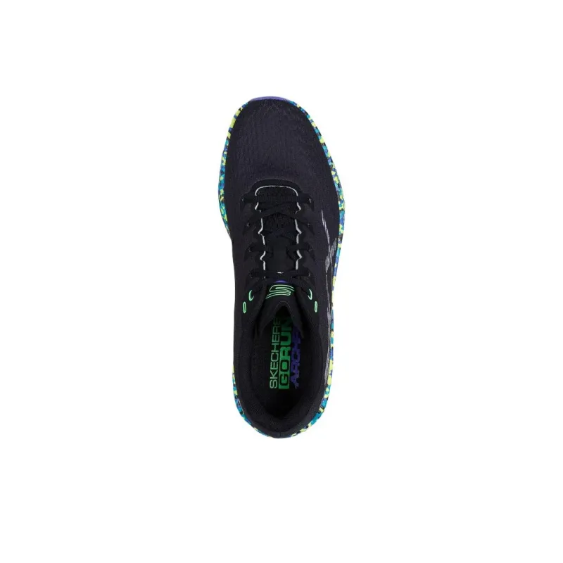 Skechers GO RUN RAZOR 5 Low Top Running Shoes Men's Black-4