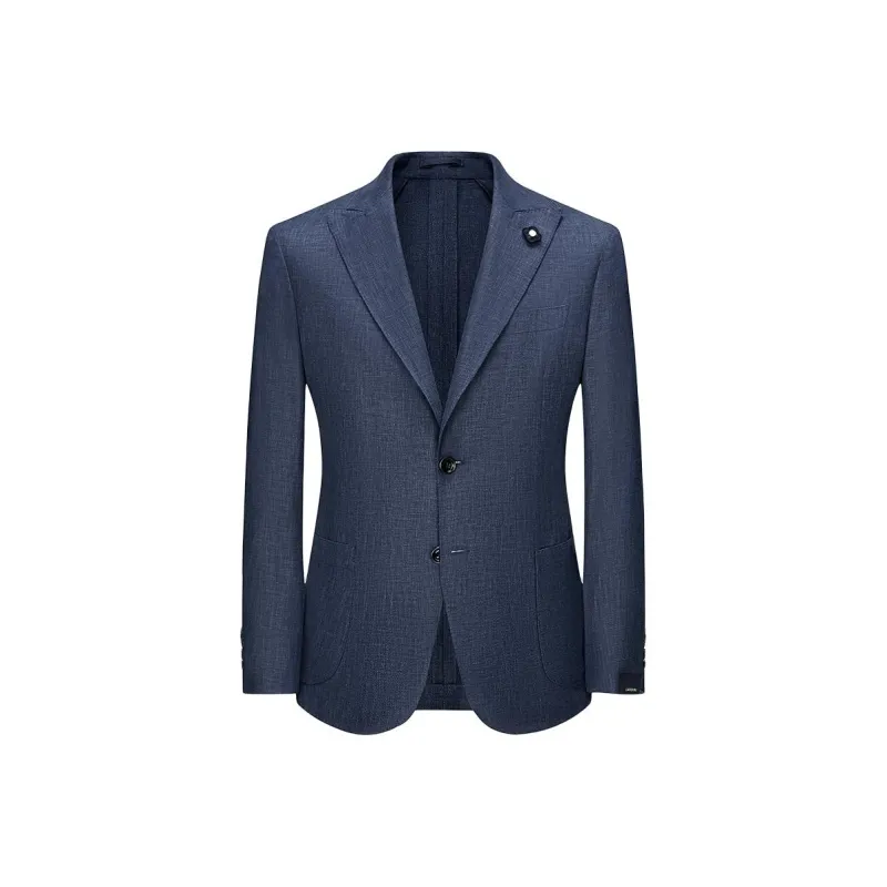 LARDINI Business Suit Men's Navy Blue-0