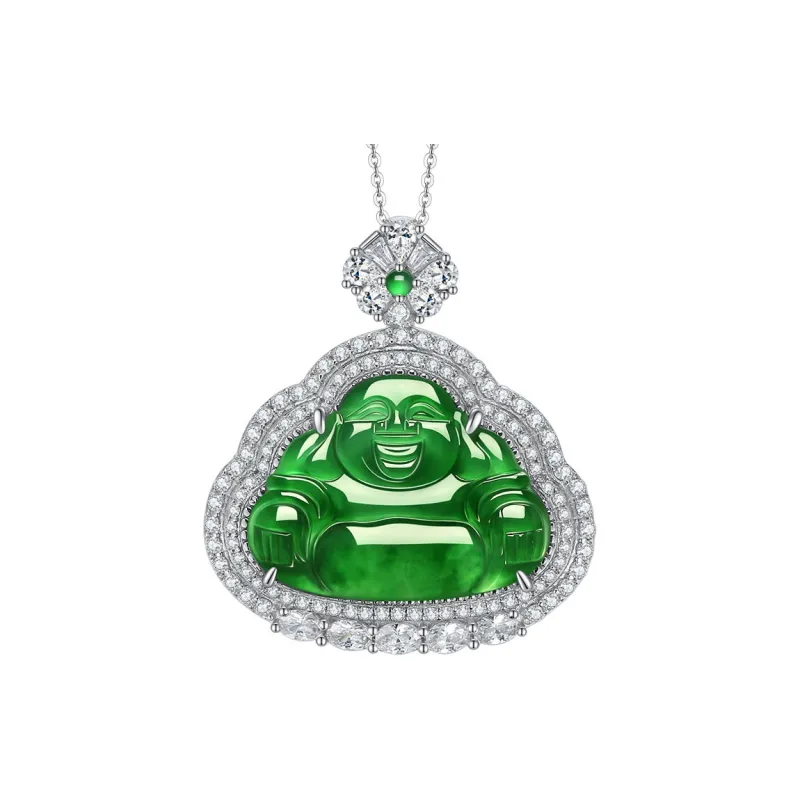 Princess Cui Ice Type Jadeite Necklaces Unisex-0