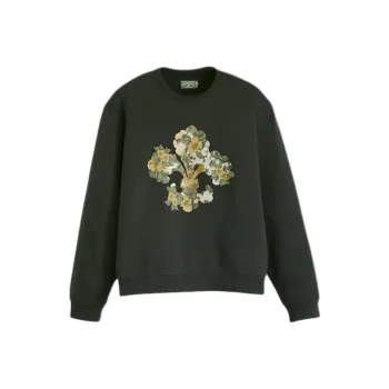 Levis Cotton Fleur De Lis Crewneck