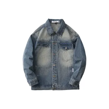 JASONWOOD Cowboy On The Run Denim Jacket Men's Sky Blue