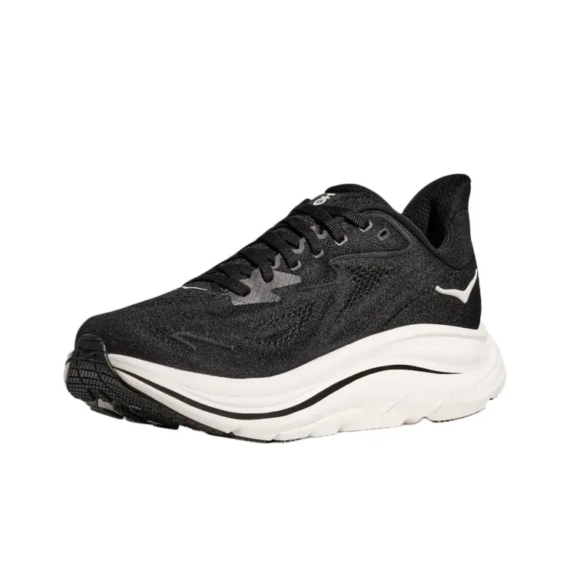HOKA ONE ONE Clifton 10 Black White Women's-3