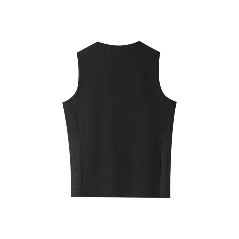 HLA Tank Tops Men Navy Blue 03-1