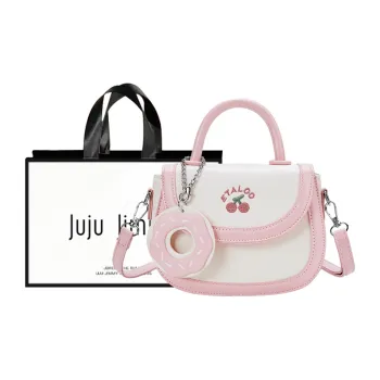 Juju Jimmy PU Crossbody Bag, Handbag Regular Women's Blue/Pink