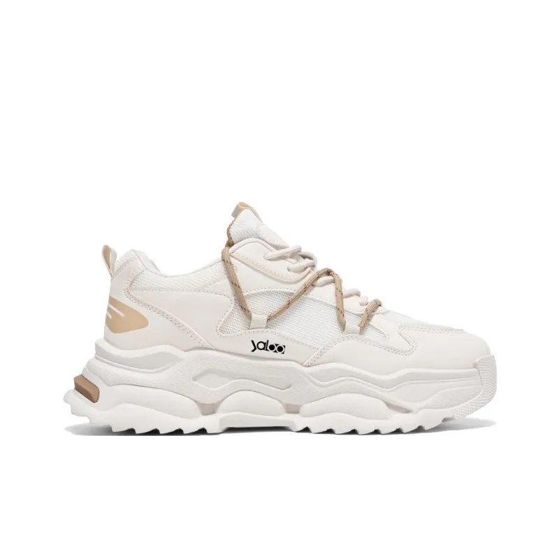 Yalu Preferred Slip Resistant, Abrasion Resistant, Breathable Low Top Chunky Sneakers Men's-6