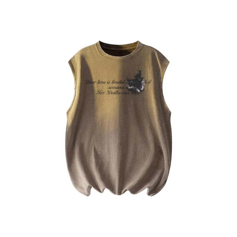 Qnxeey Tank Tops Unisex-9