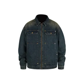 Antidote Worldwide Denim Jacket Unisex Vintage Blue