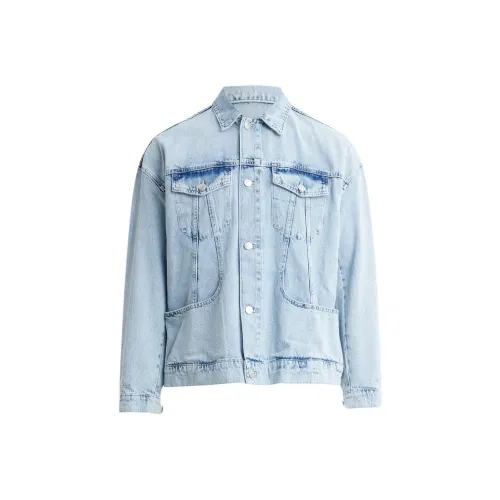 HOLZWEILER Denim Jacket Men's Light Blue
