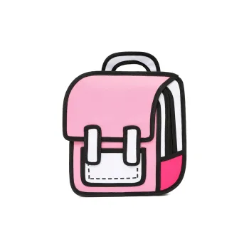 XIANGSU Oxford Backpack Unisex Pink/Purple/Yellow/Light Blue/Red/Dark Blue