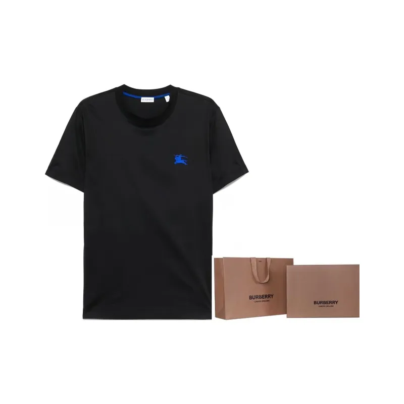 Burberry T Shirts Men Black-7