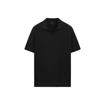 Massimo Dutti Polo Shirt Men's Black