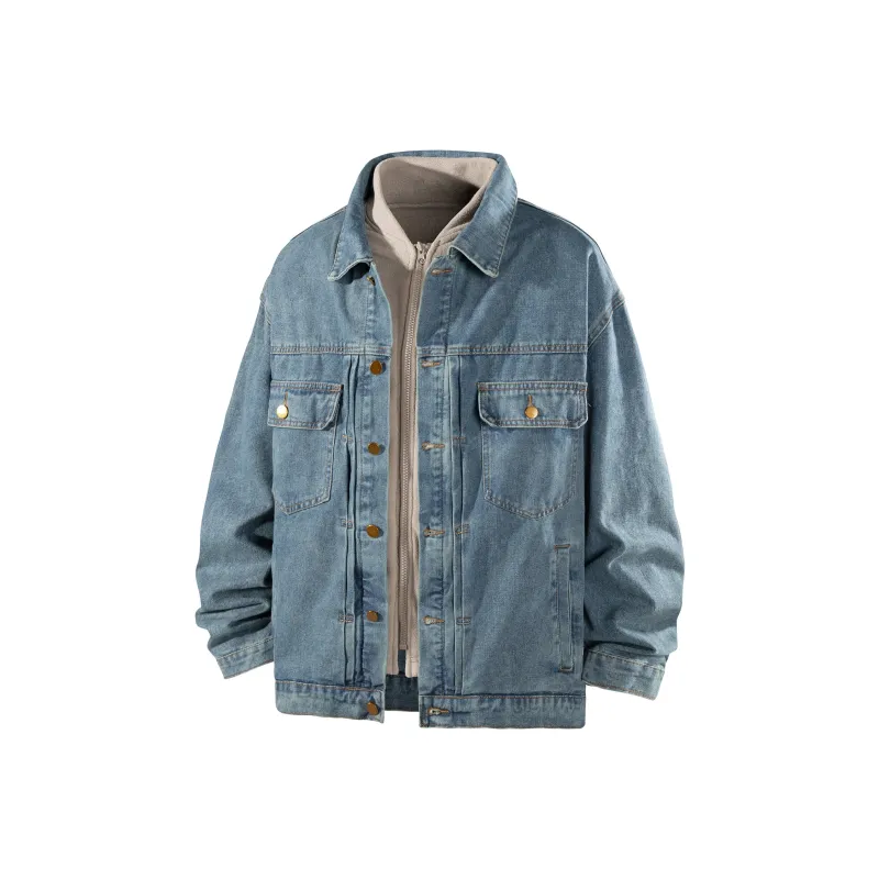 MERRTO Denim Jackets Unisex-28
