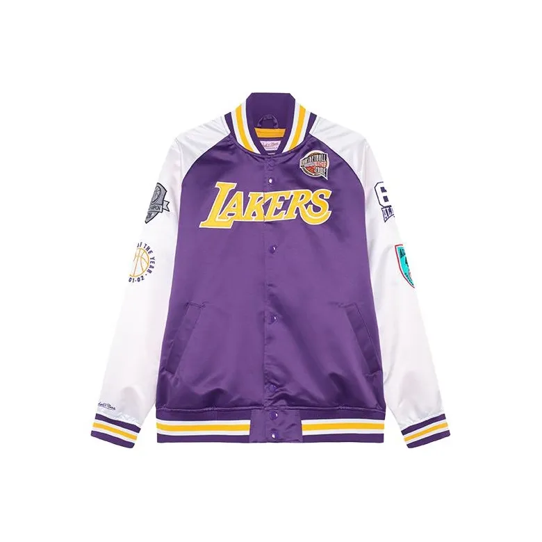 Mitchell & Ness Jacket Unisex Purple-0