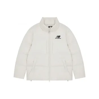 New Balance Down Jacket Winter Unisex Cream White