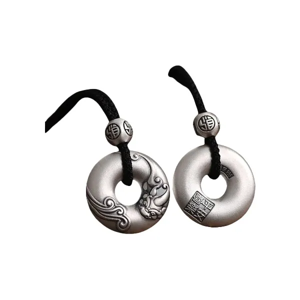 GIRATI S999 Fine Silver Necklaces Men's-2
